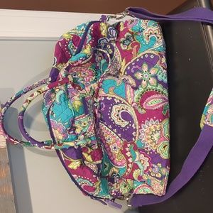 Vera Bradley Heather travel duffel